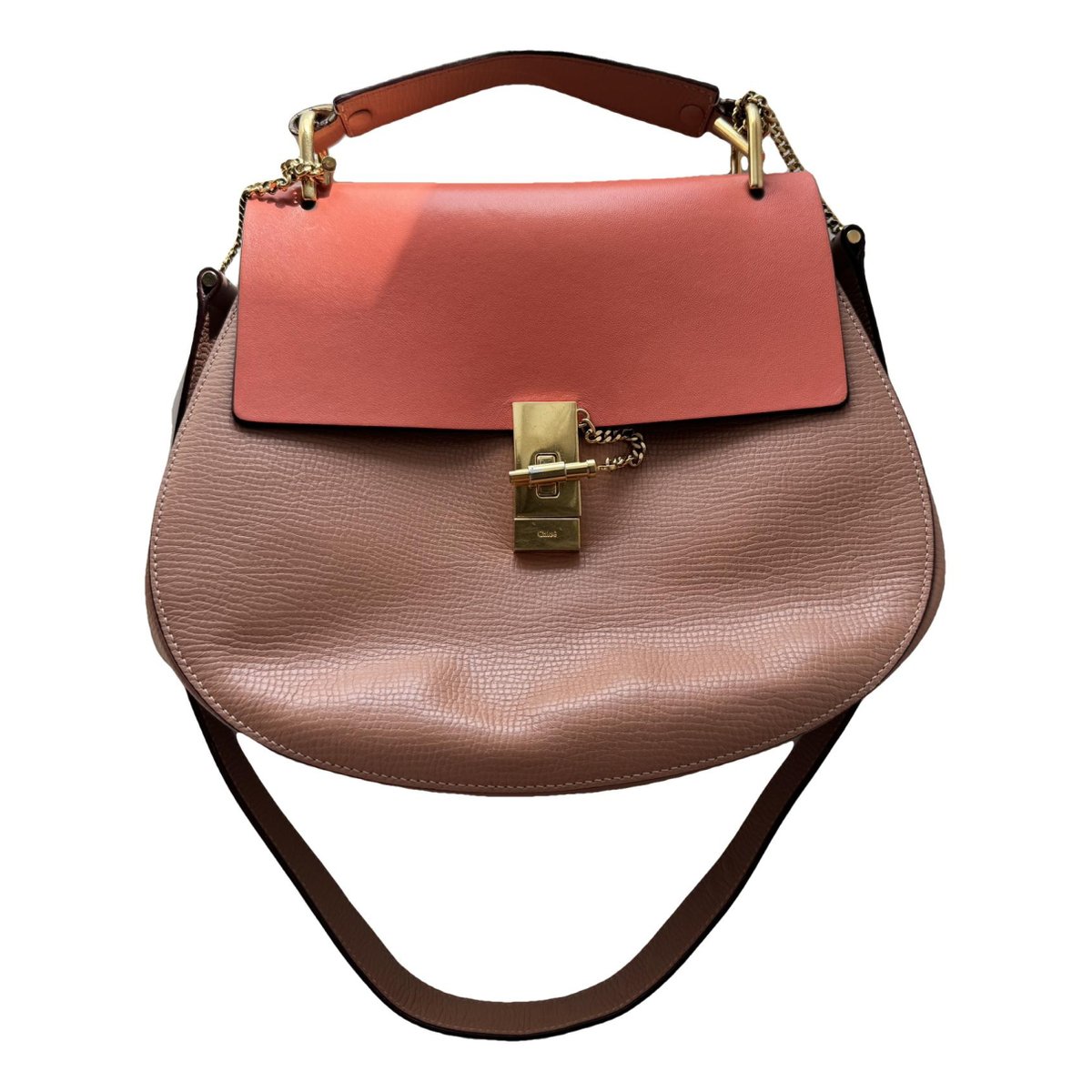 Drew leather crossbody bag