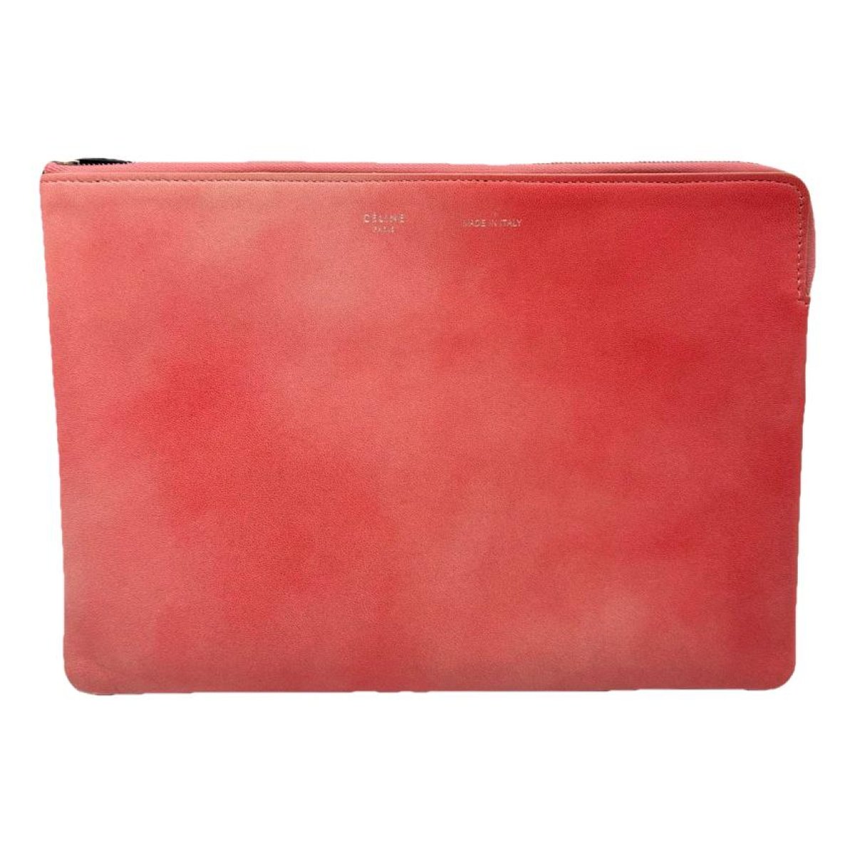 Trio leather clutch bag