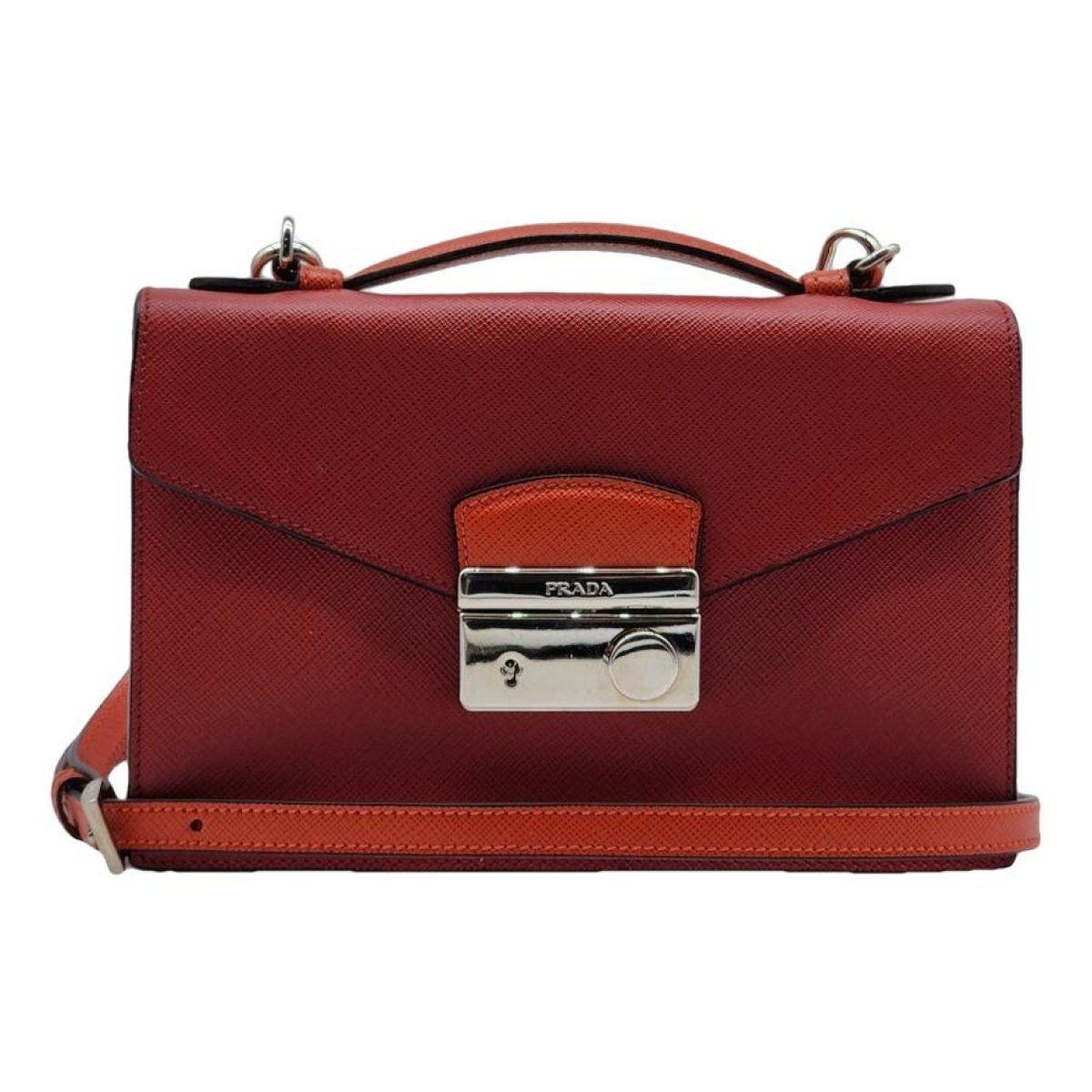 Sound leather handbag