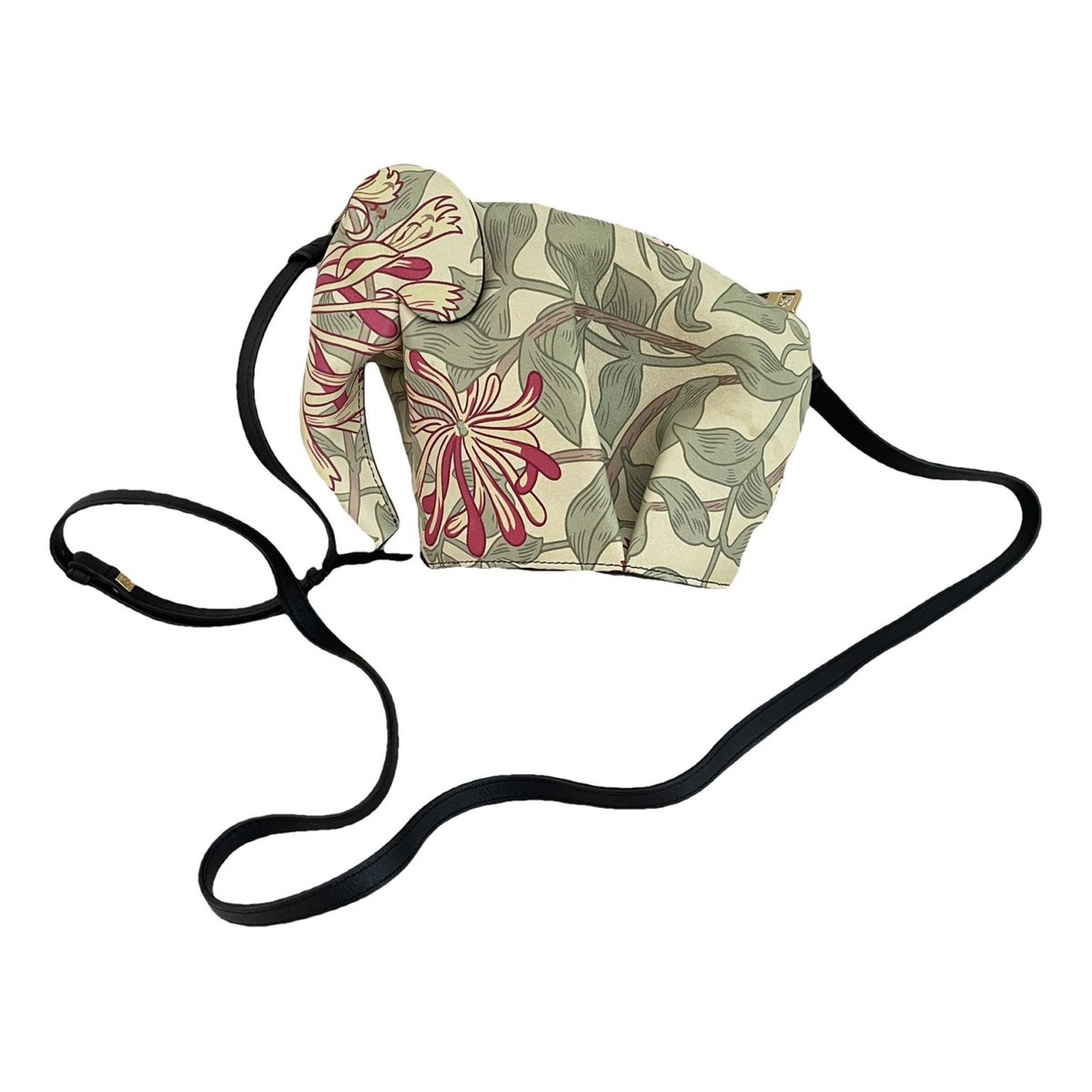 Animals leather crossbody bag