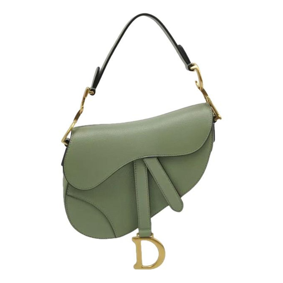 Saddle leather handbag
