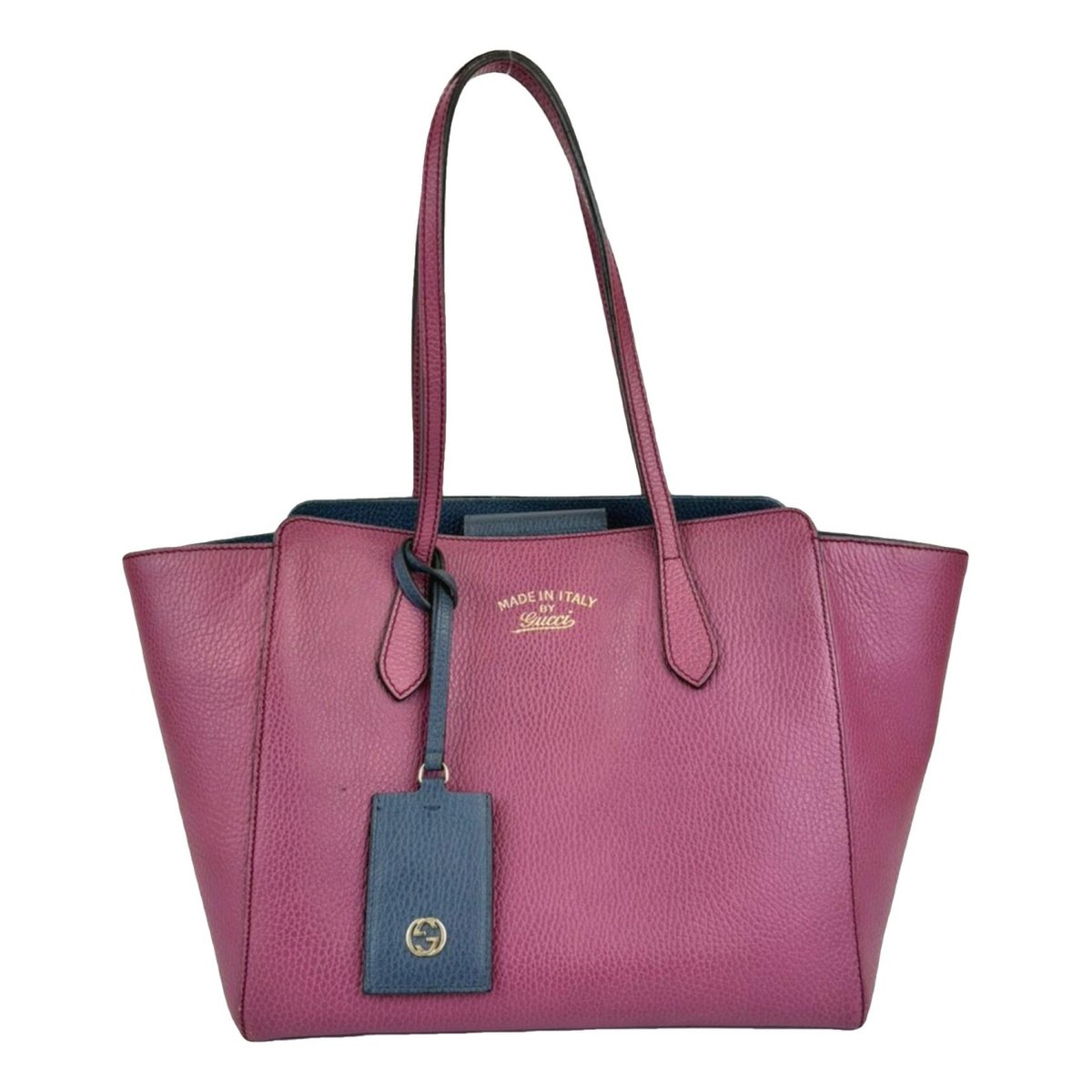 Swing leather tote