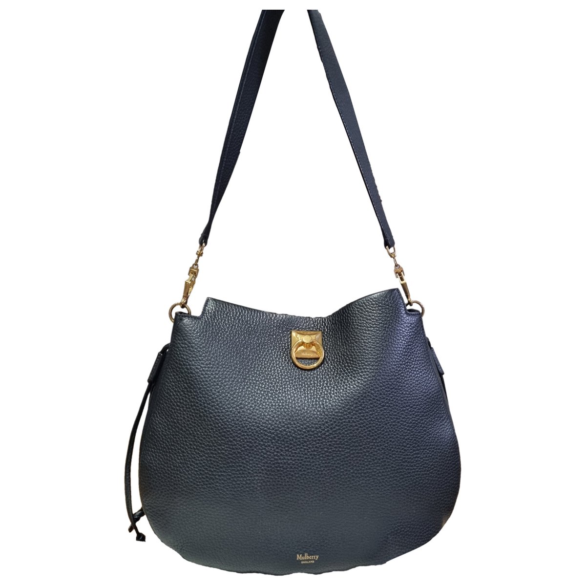 Iris leather handbag