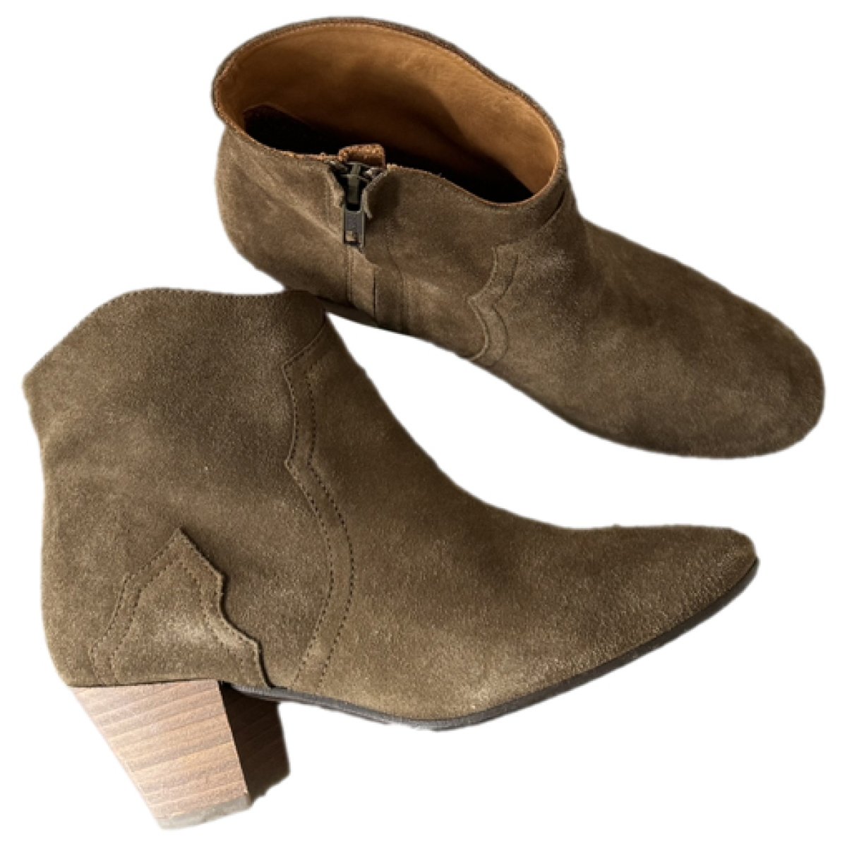 Dicker leather ankle boots