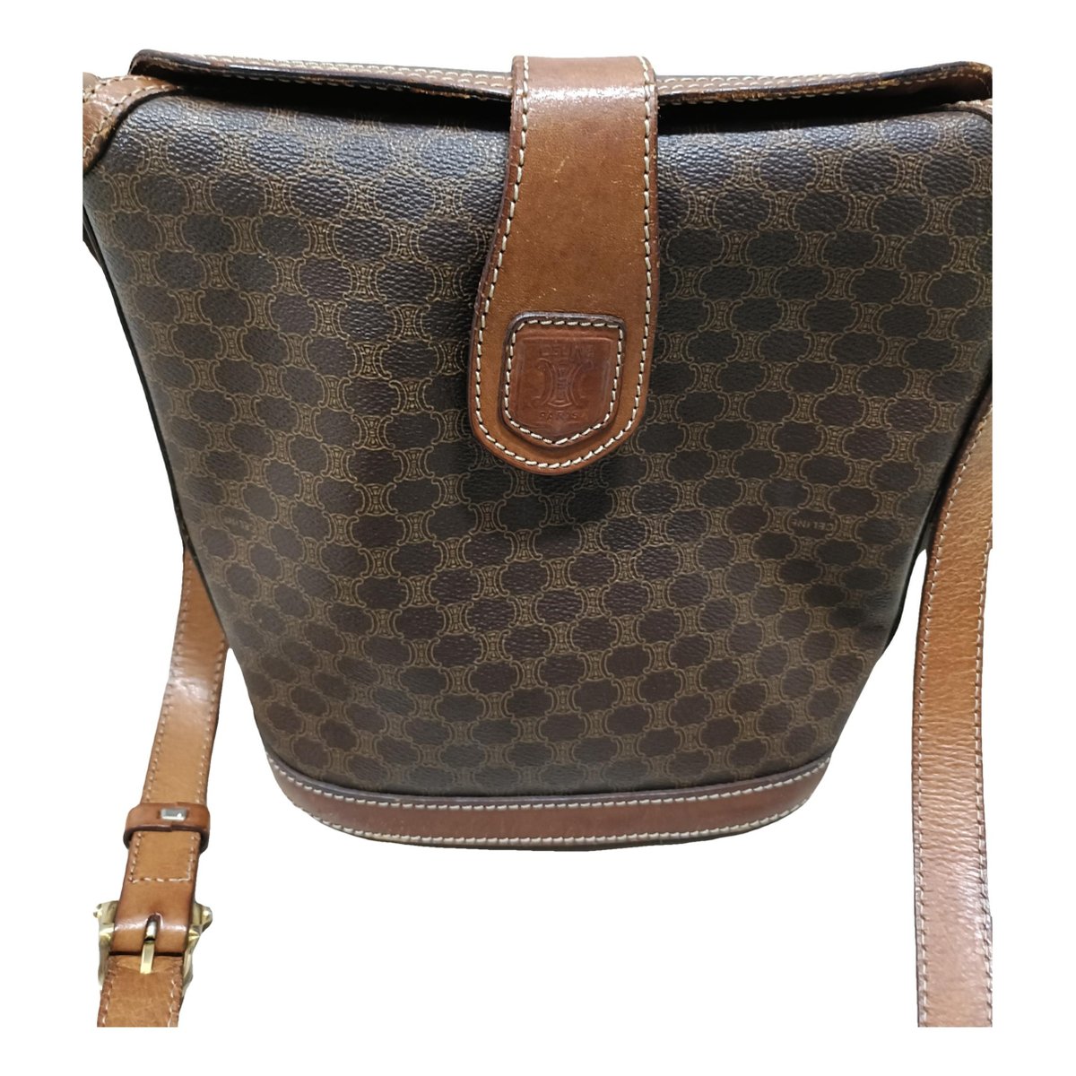 SAC SEAU leather handbag
