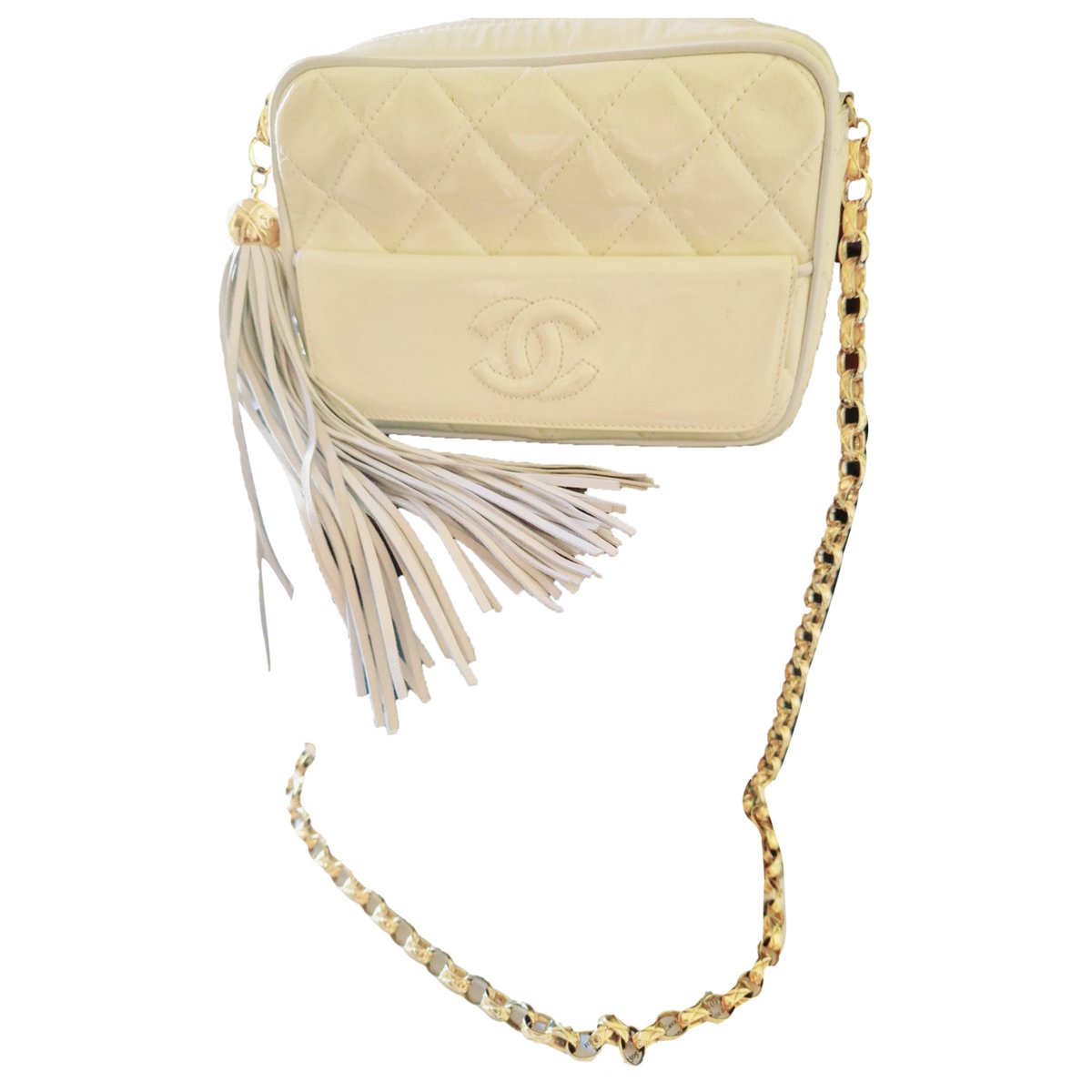 Camera leather clutch bag