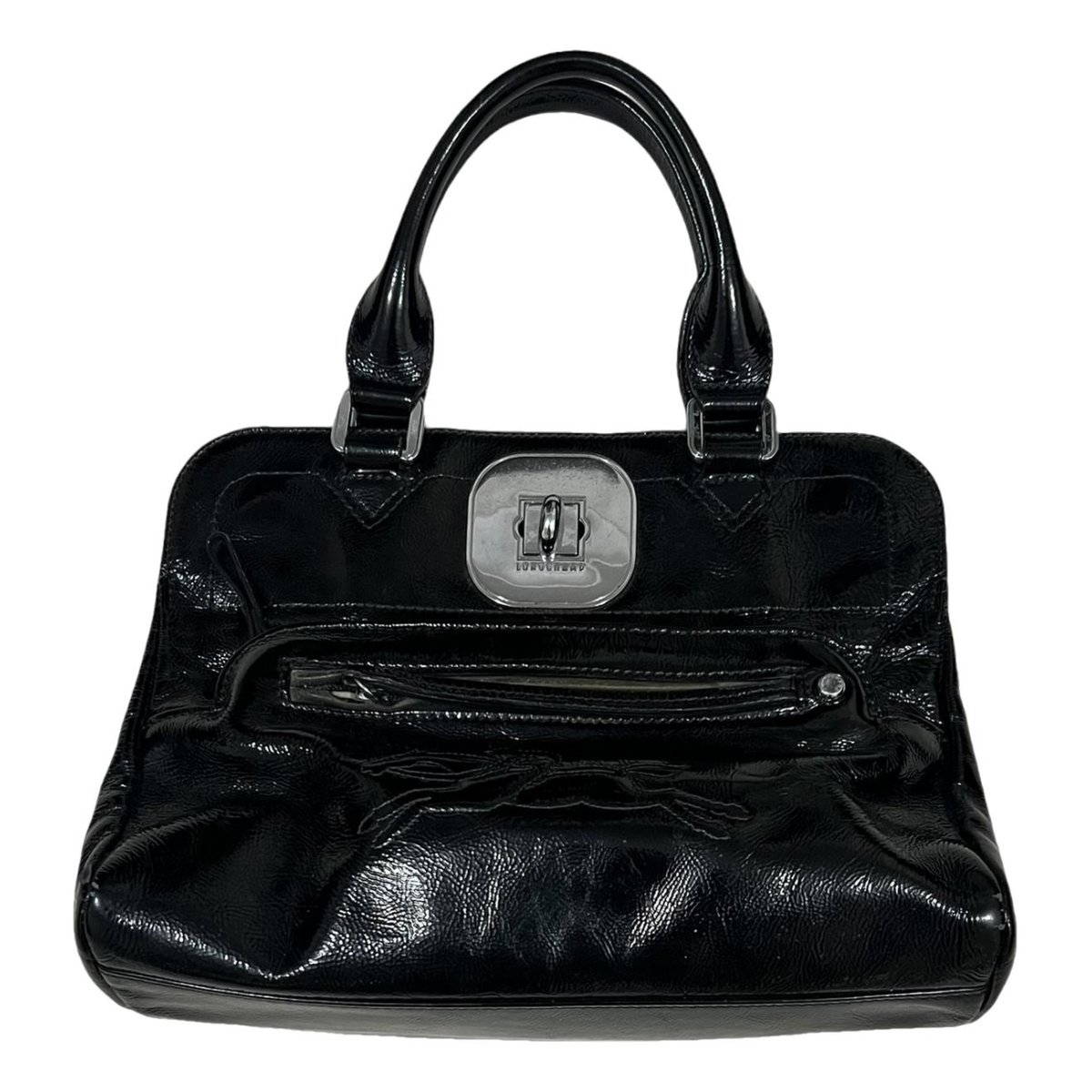 Gatsby patent leather handbag