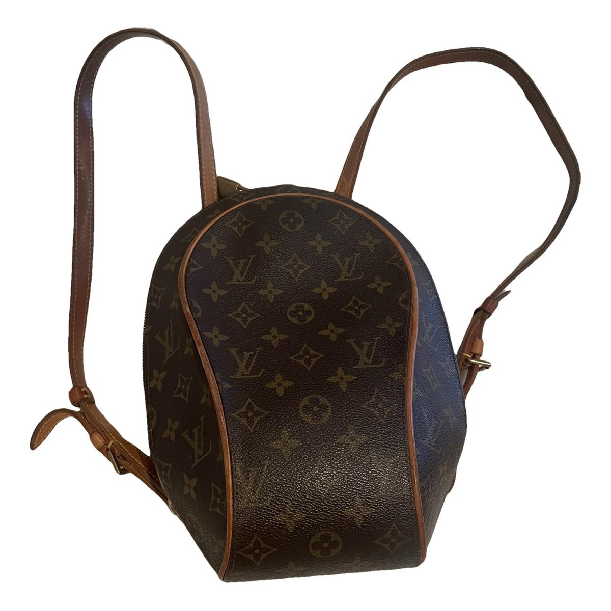 Ellipse leather backpack