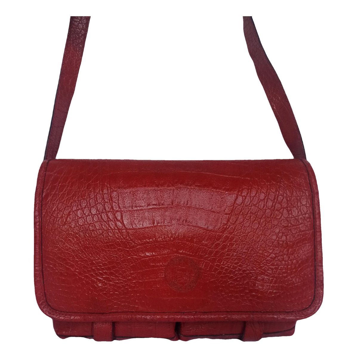 Croissant Vintage leather crossbody bag