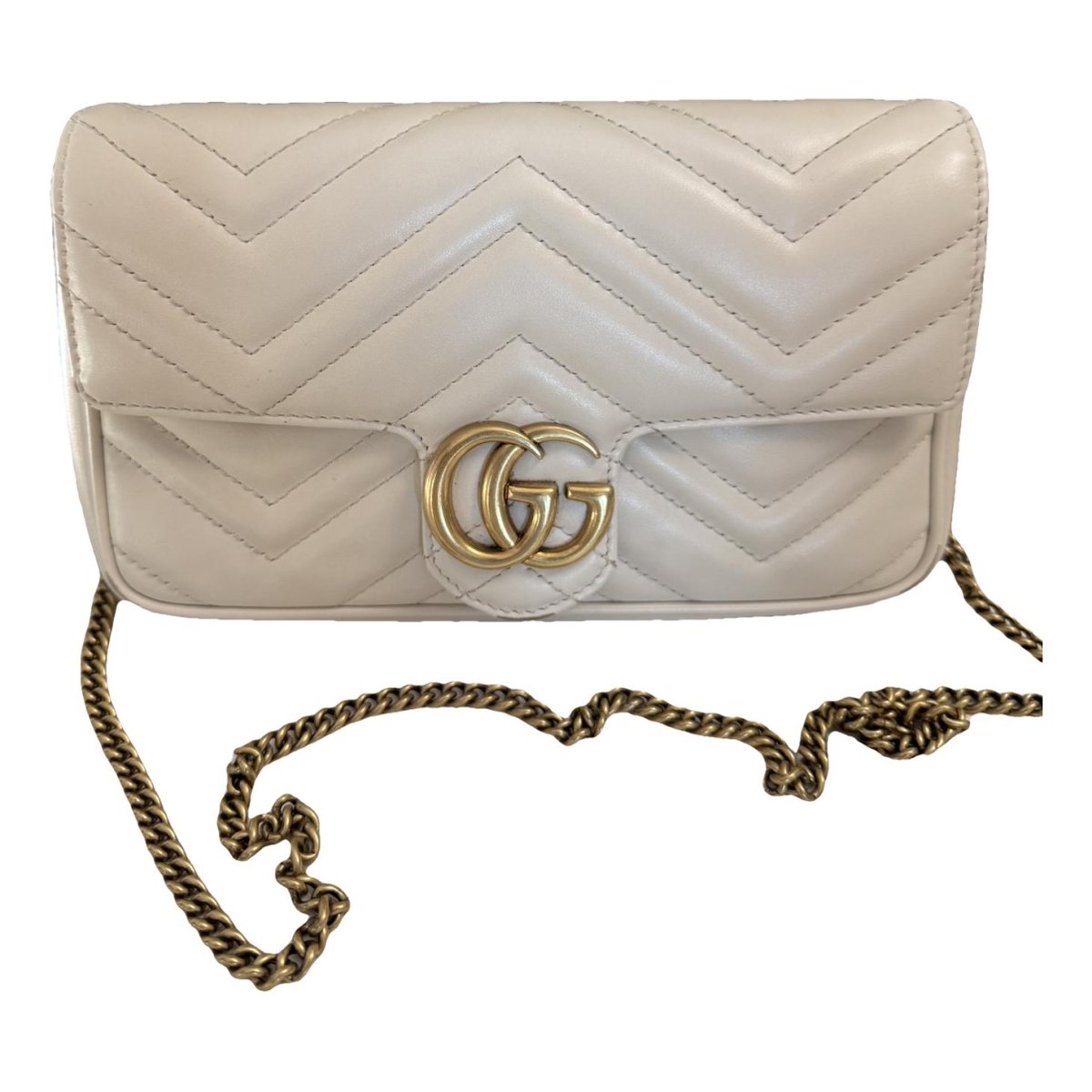 GG Marmont Chain leather crossbody bag