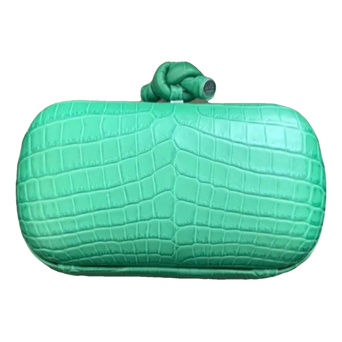 Knot leather handbag