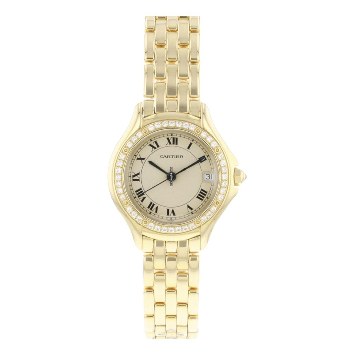 Cougar yellow gold watch