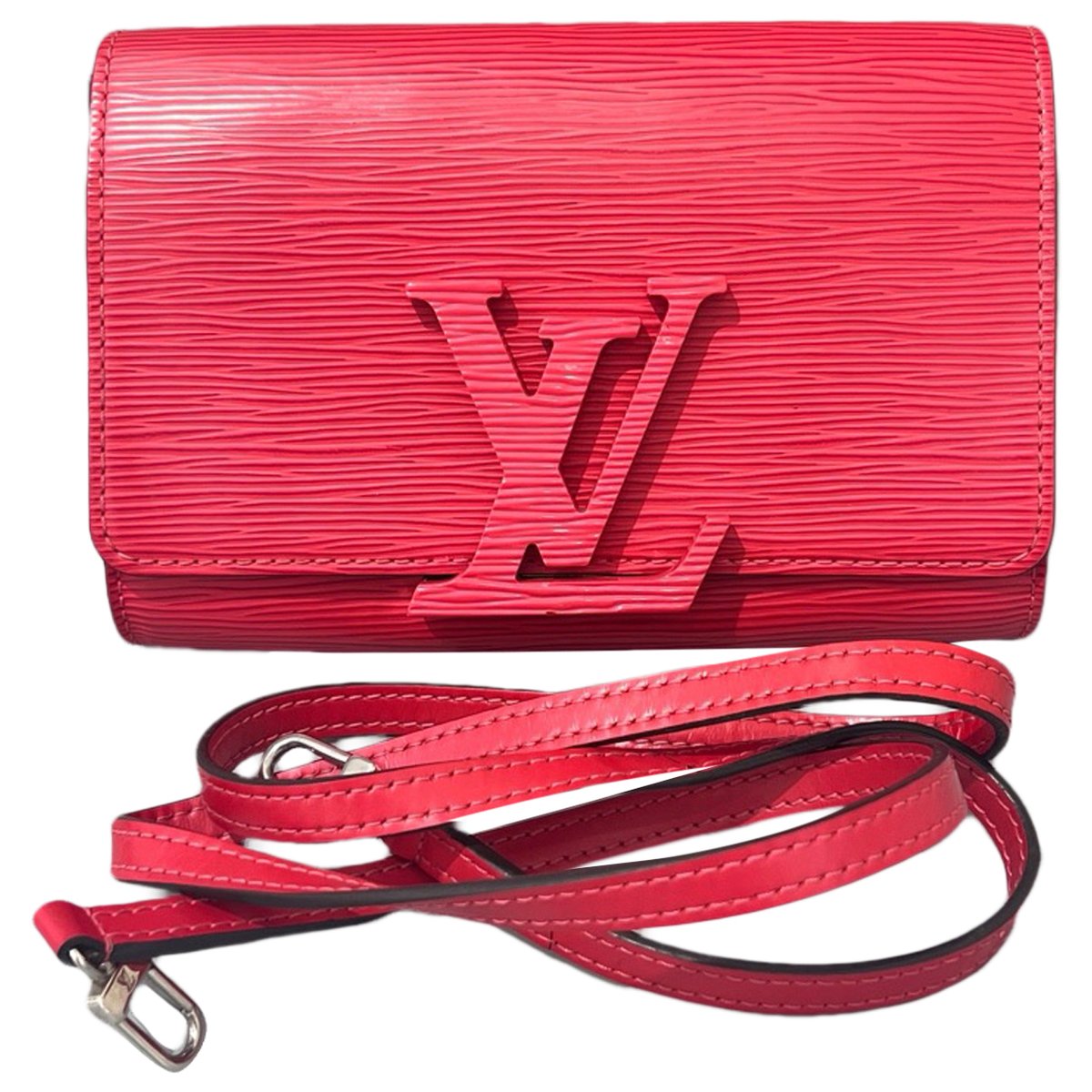 Louise leather crossbody bag