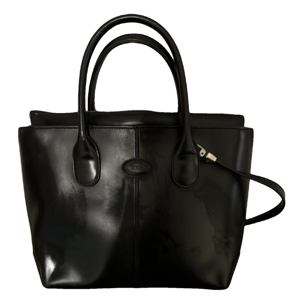 D Bag leather tote