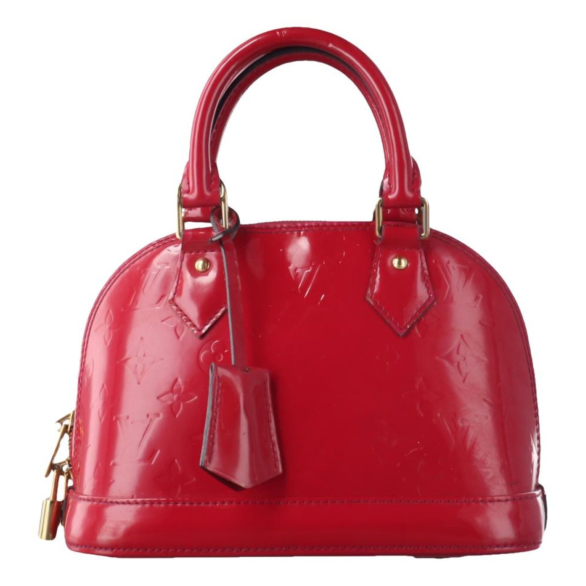 Alma BB patent leather handbag