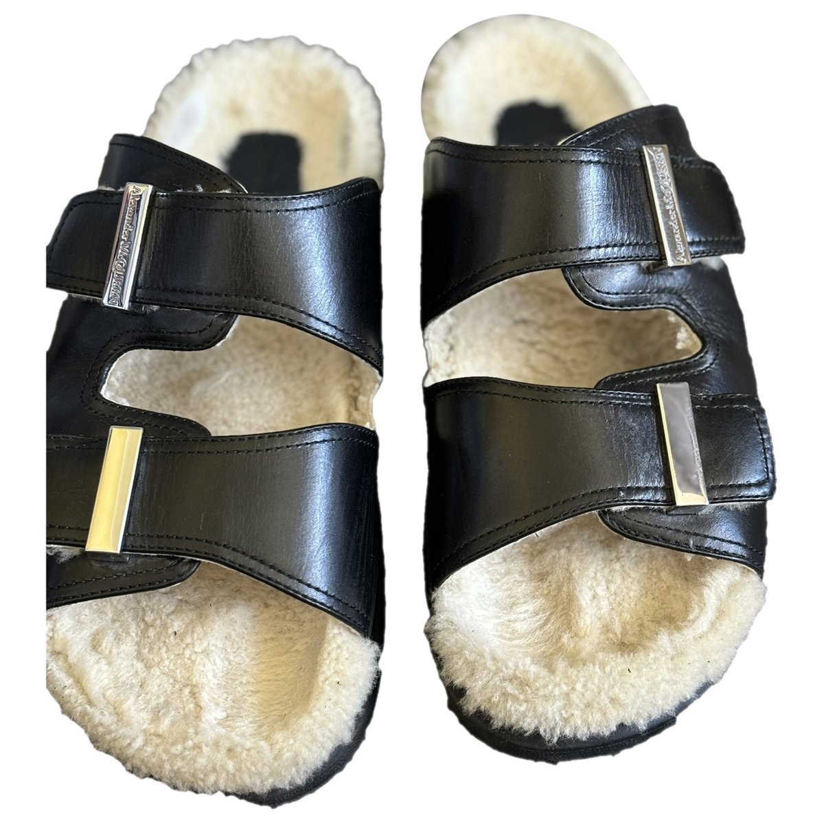 Hybrid leather sandal