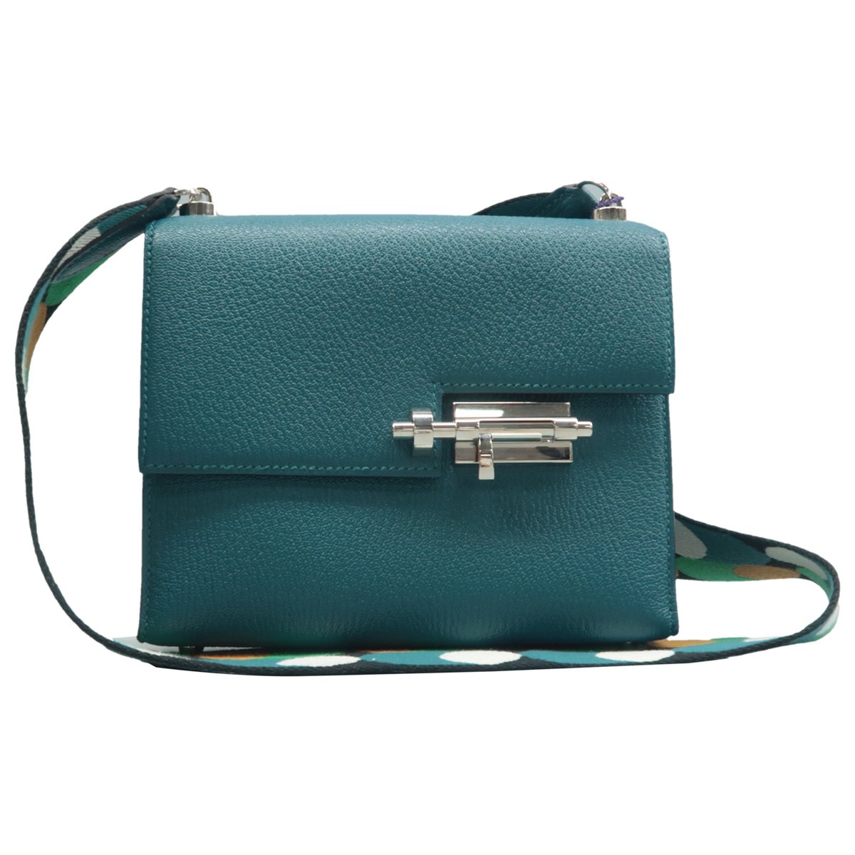 Verrou leather handbag