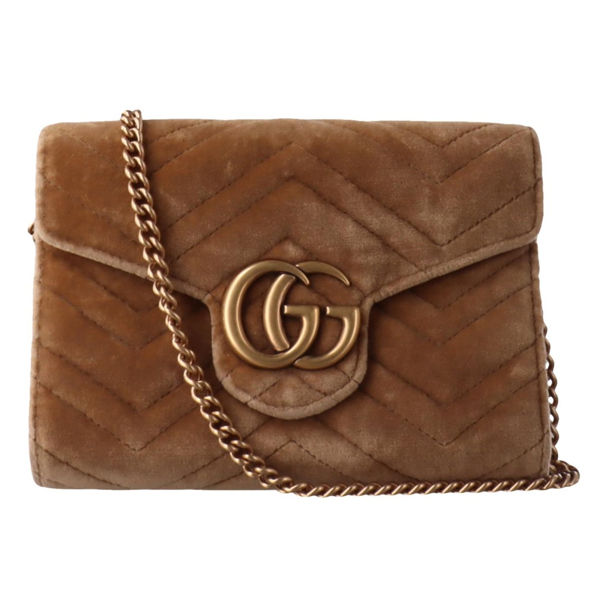 GG Marmont Chain leather crossbody bag