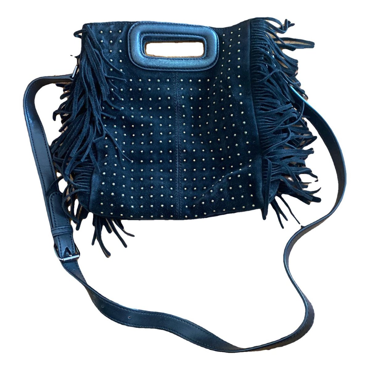 Sac M leather handbag