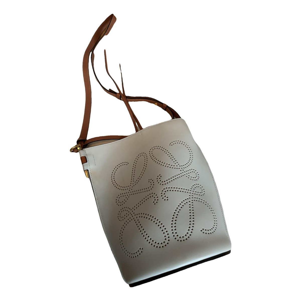 Gate Bucket leather crossbody bag