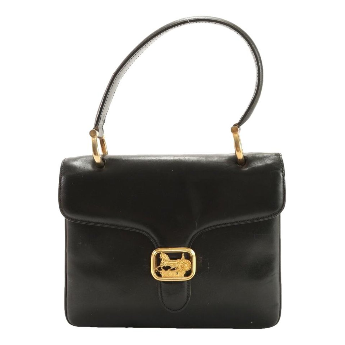 Triomphe leather handbag