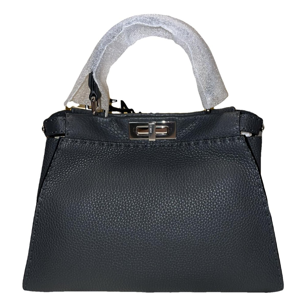 Peekaboo leather handbag