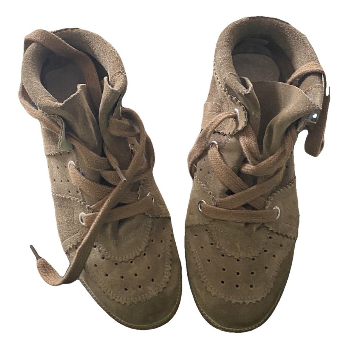 Beckett leather trainers