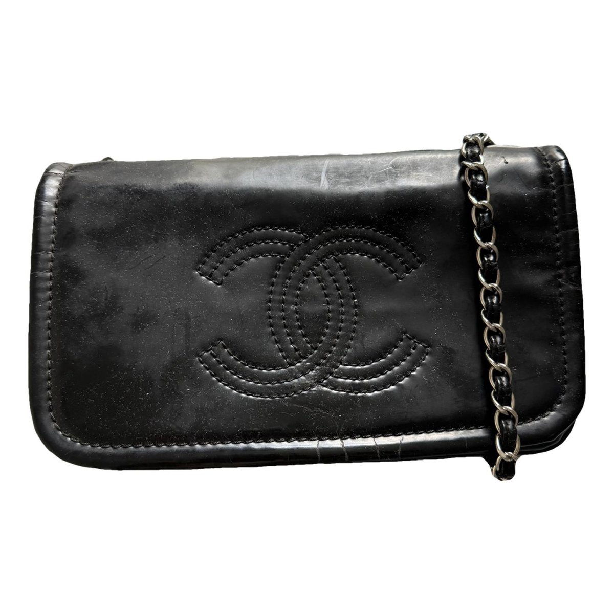 Camera leather handbag