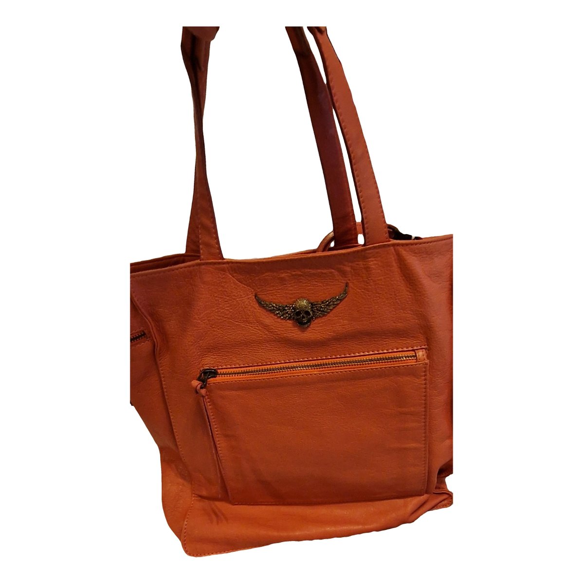 Daily leather tote