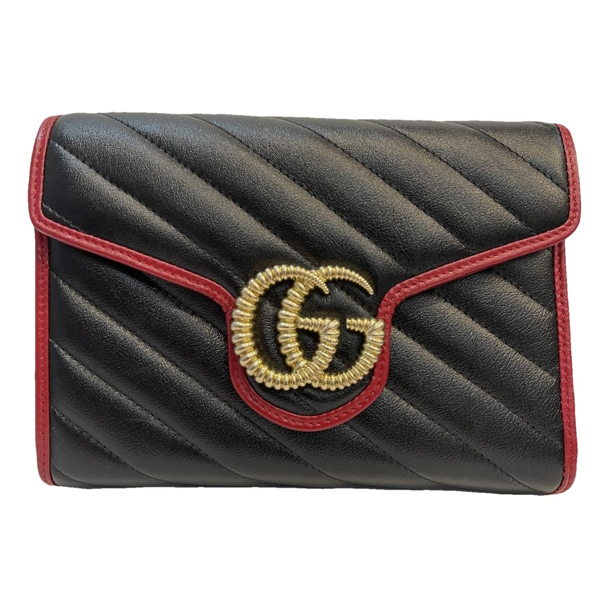 GG Marmont Chain leather crossbody bag