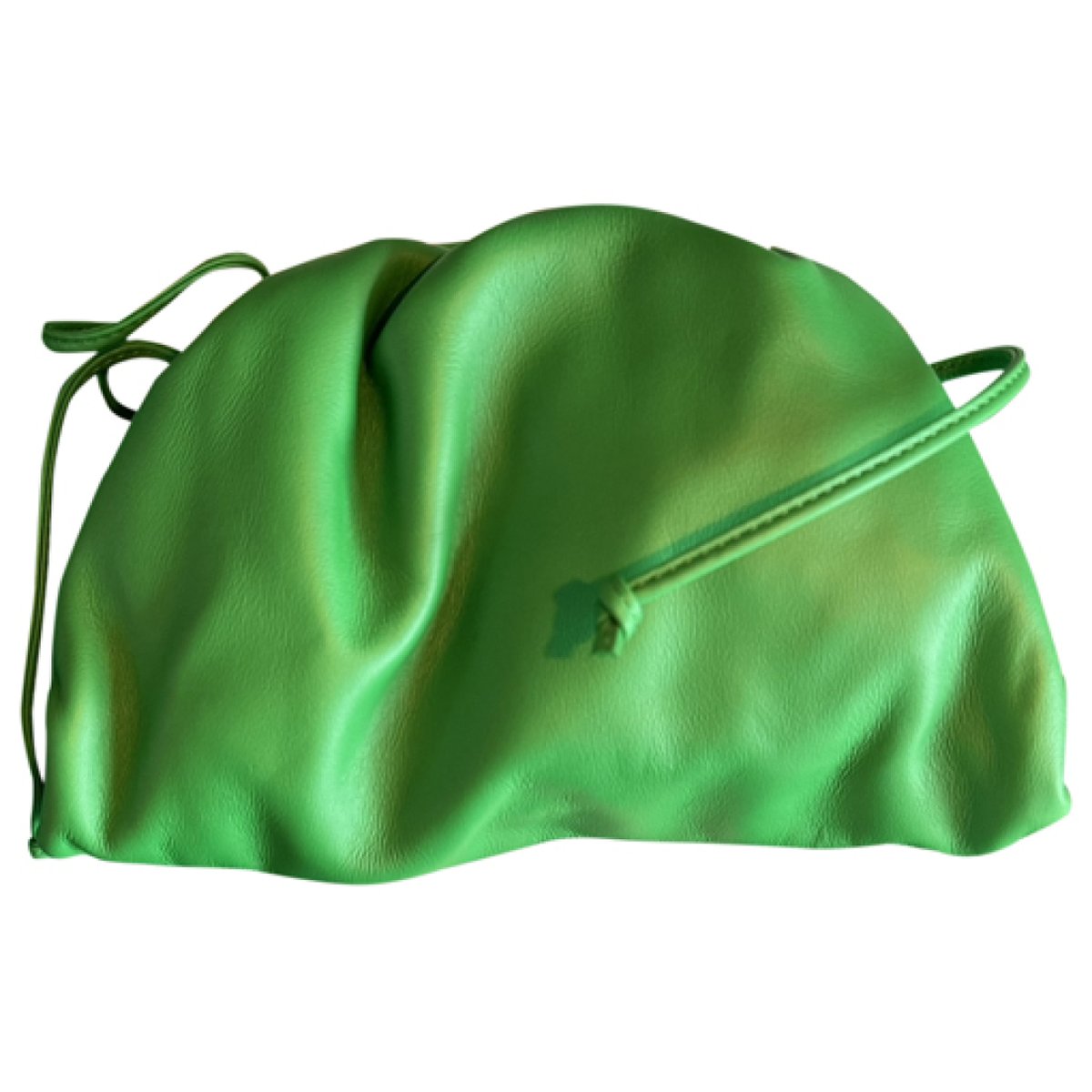 Pouch leather handbag