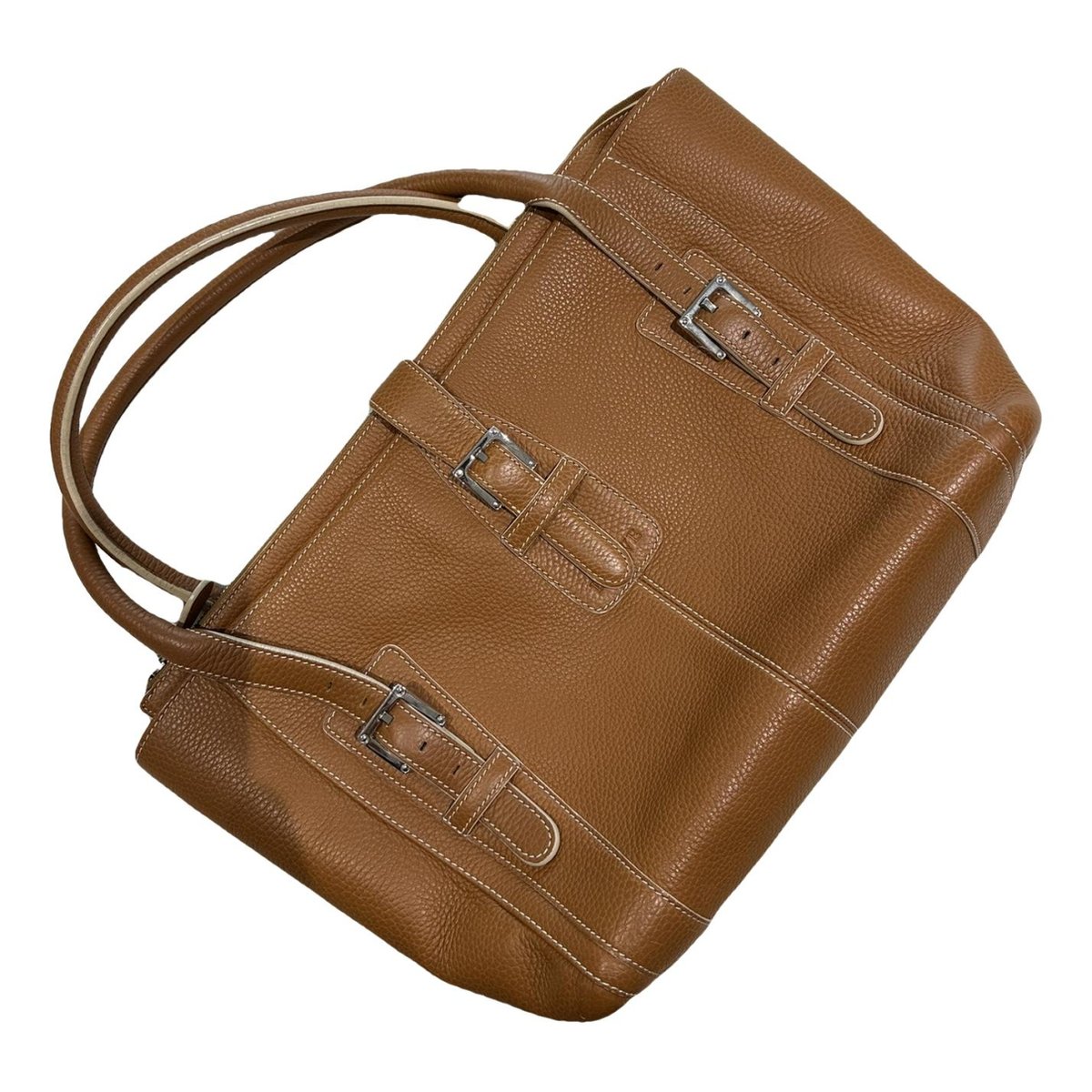 T Shopper leather handbag