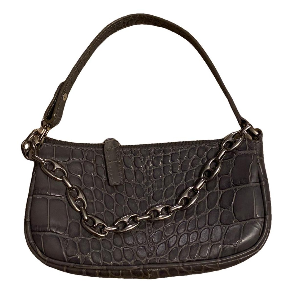 Rachel leather clutch bag