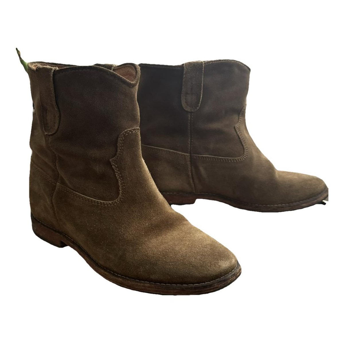 Crisi leather western boots