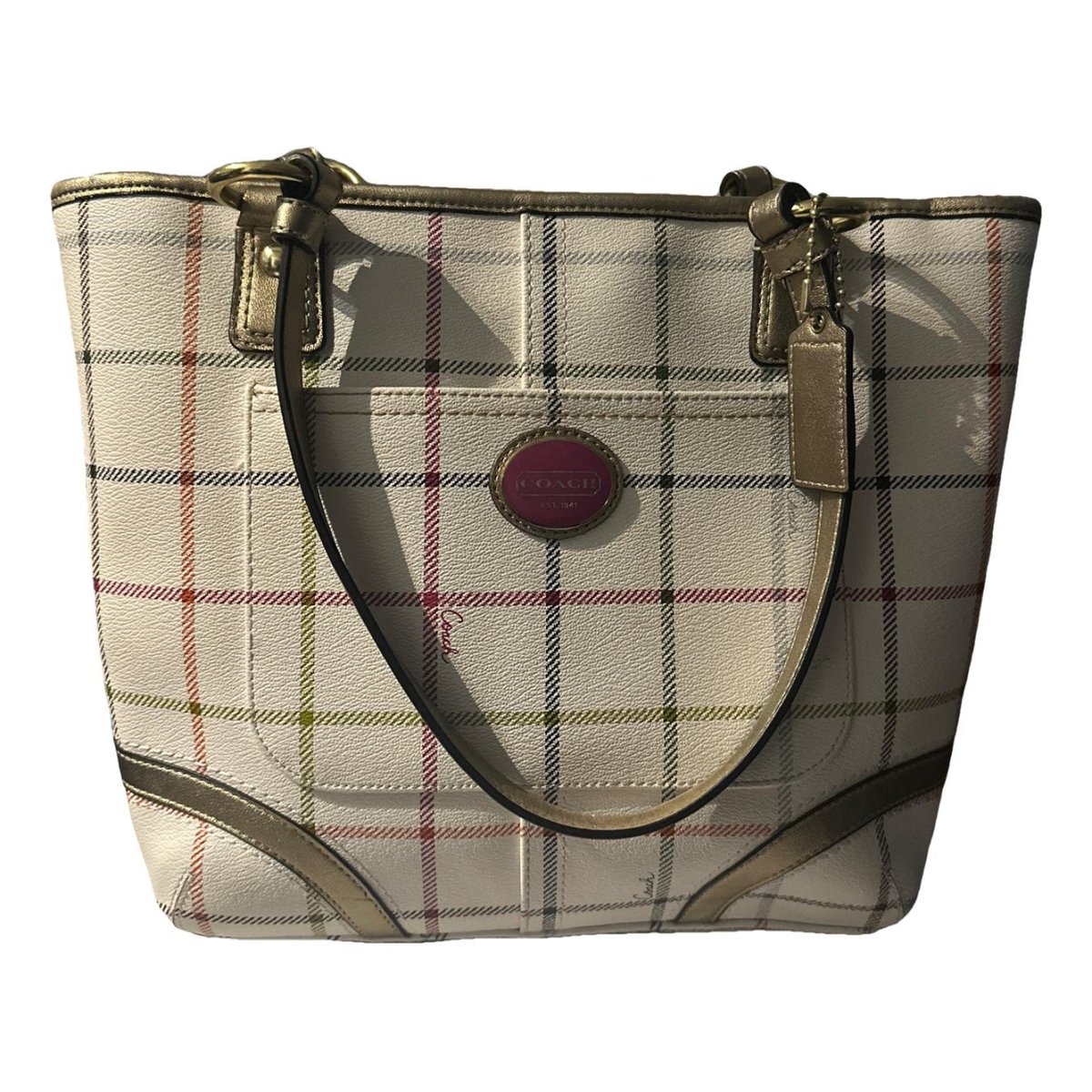 Gramercy Satchel patent leather handbag