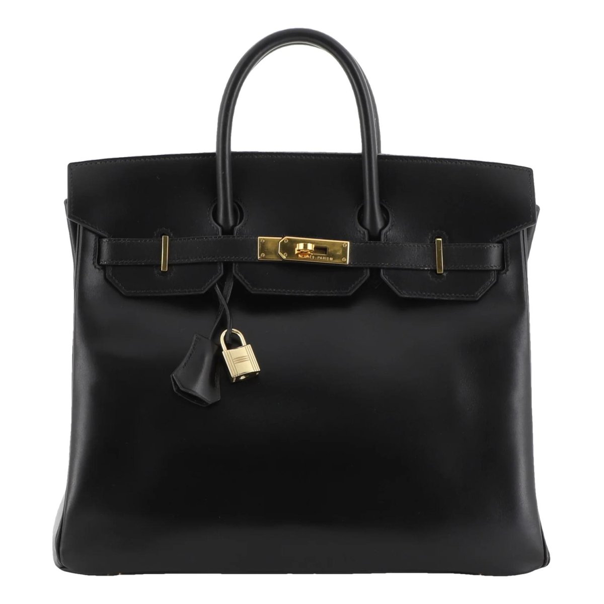 Haut à Courroies leather handbag