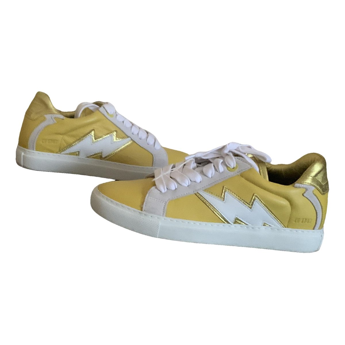 ZV1747 Flash leather trainers