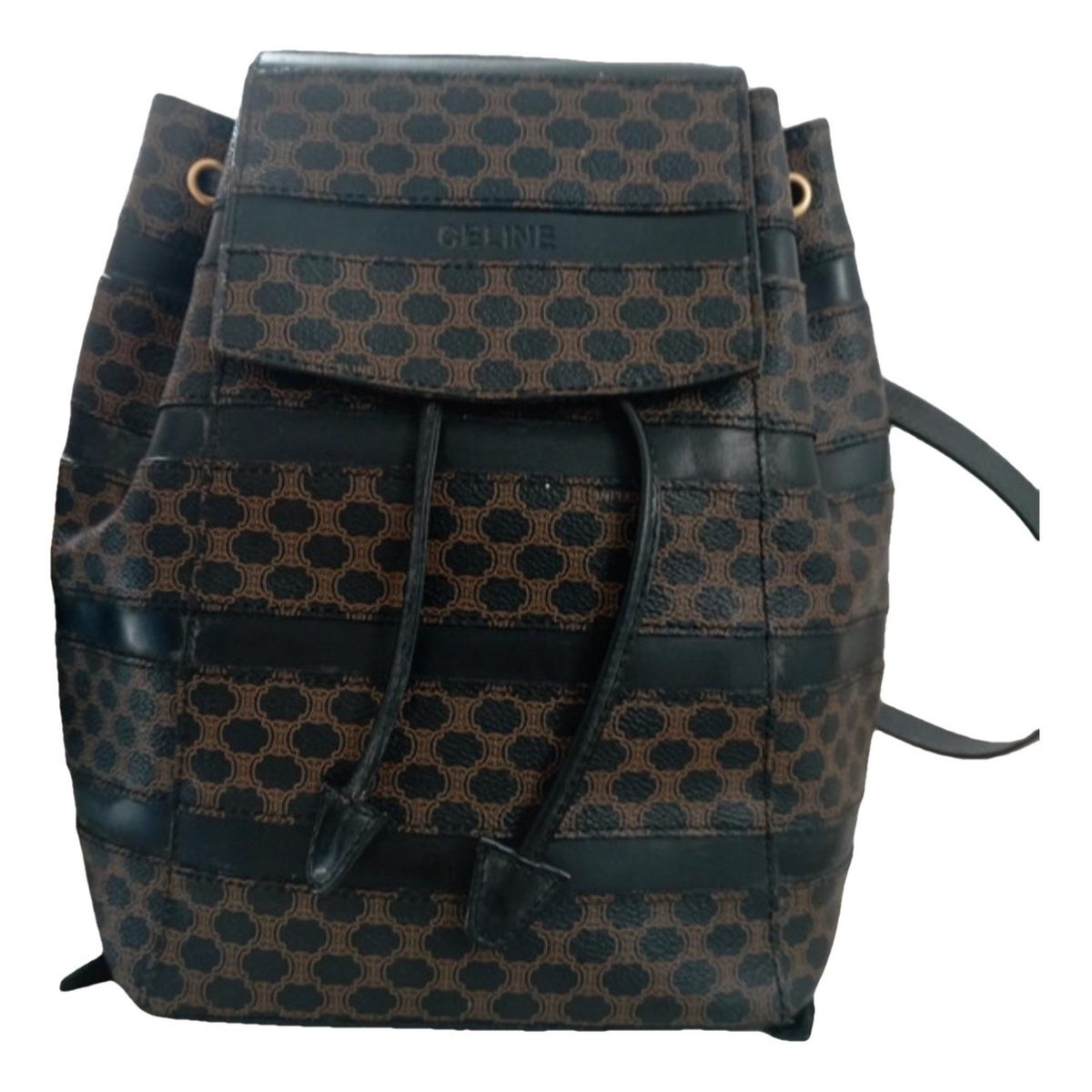 Folco leather backpack