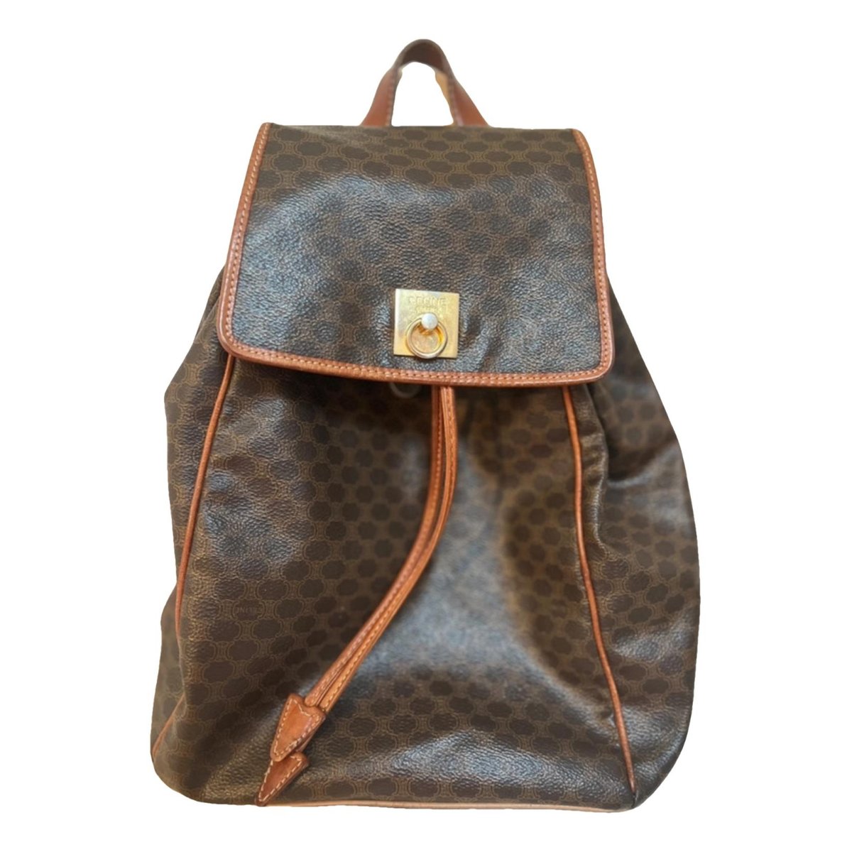 Folco leather backpack