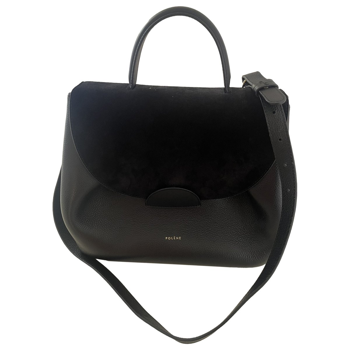 Numéro un leather crossbody bag