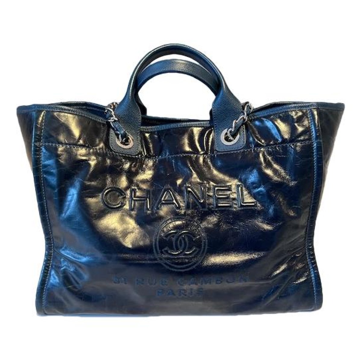 Deauville leather tote