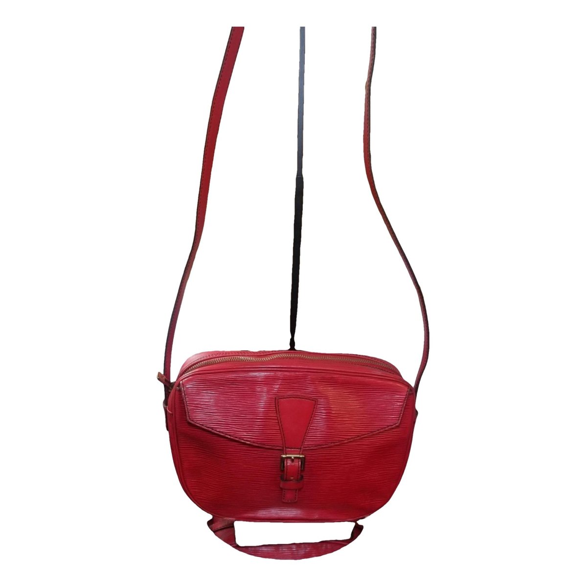Jeune fille leather crossbody bag