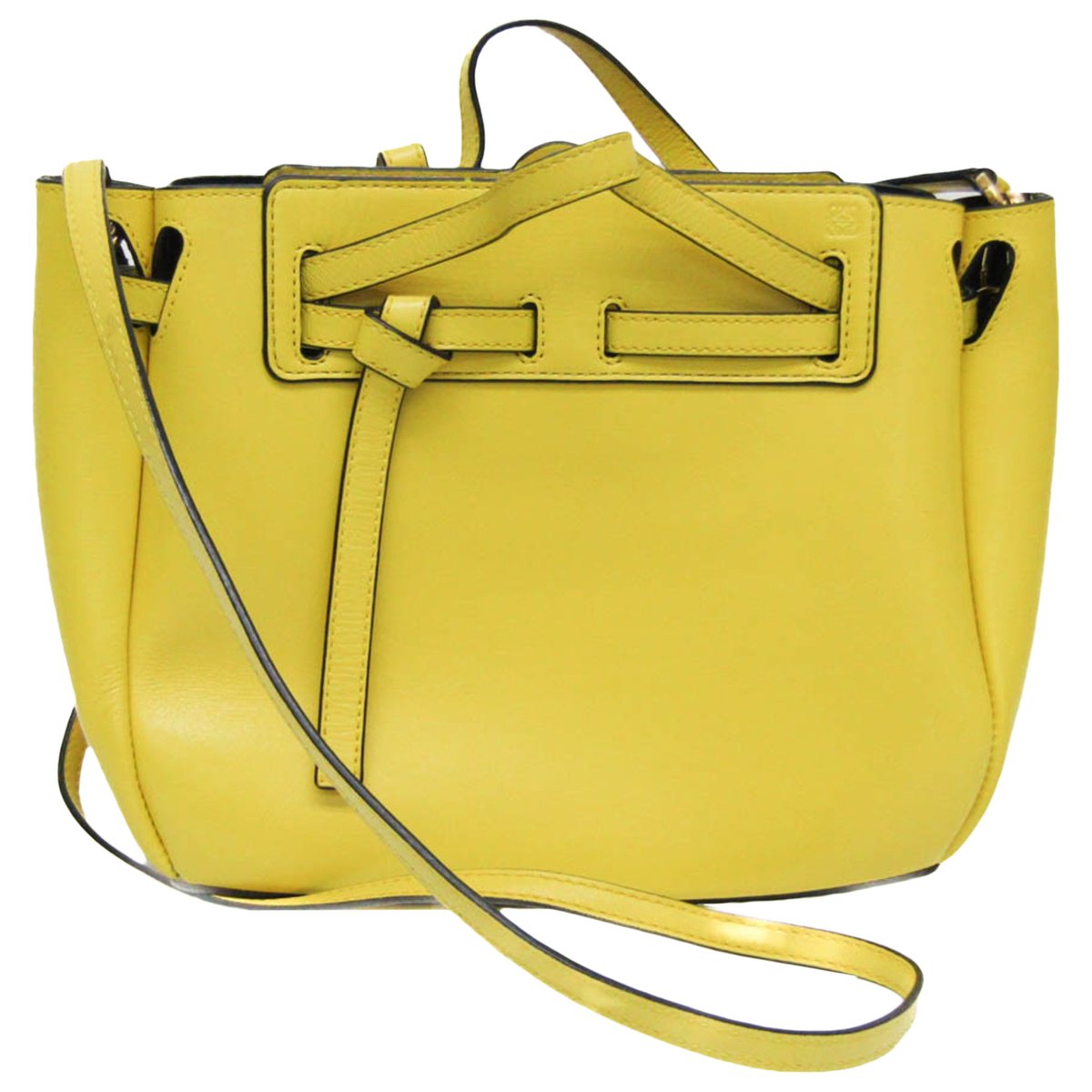 Lazo leather handbag