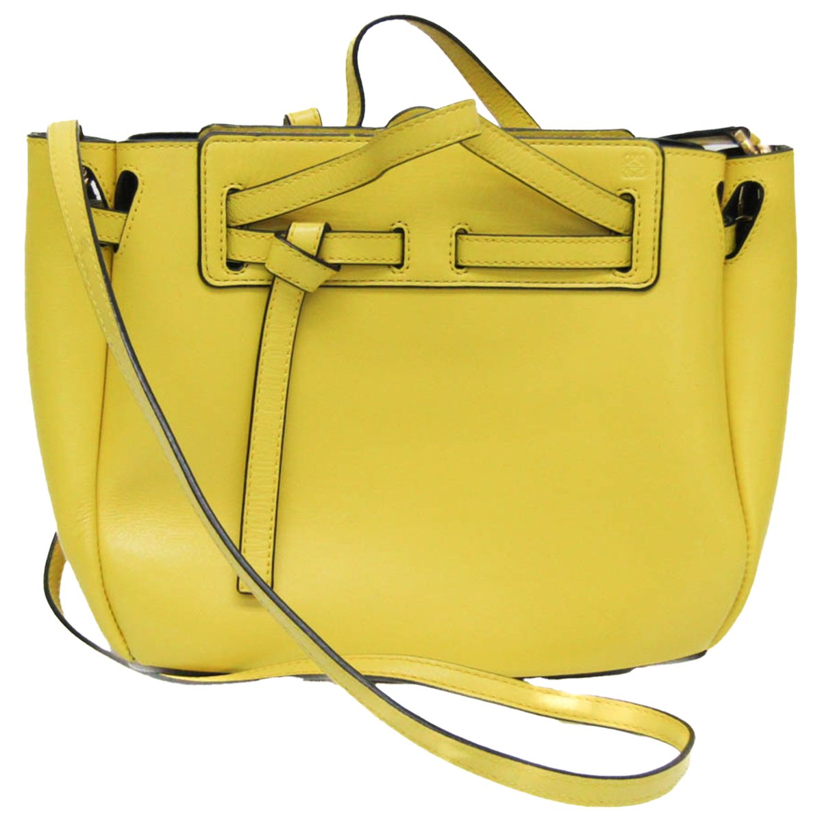 Lazo leather handbag