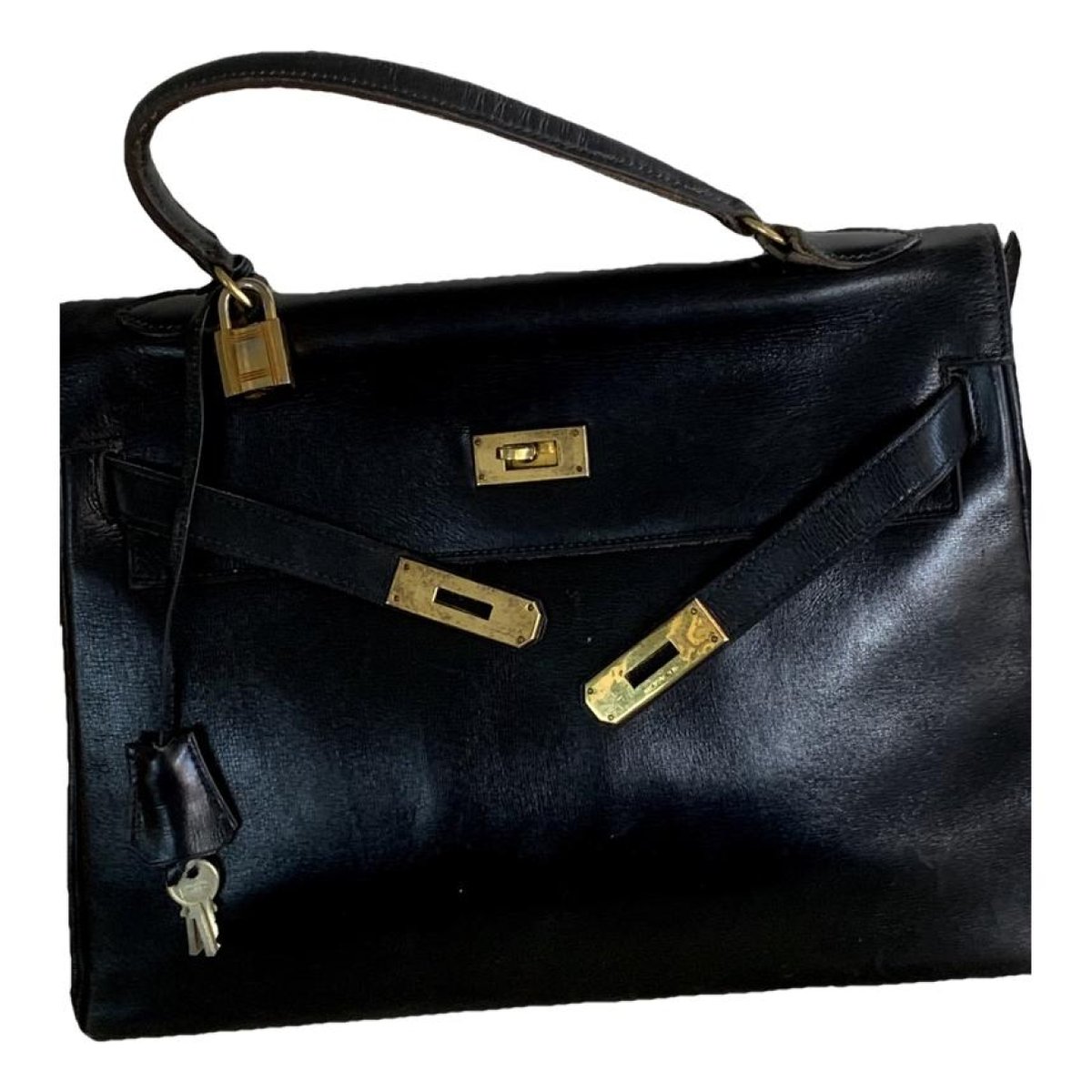 Kelly 32 leather handbag