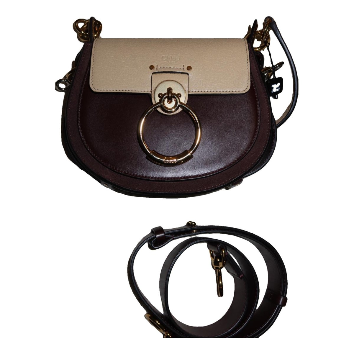Tess leather handbag