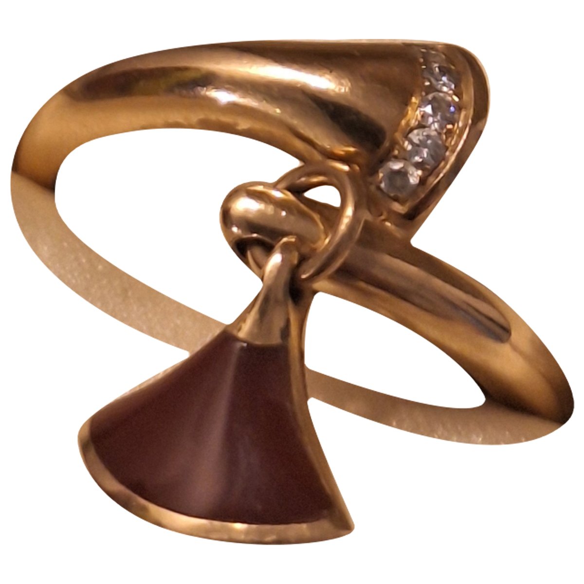 Diva's Dream pink gold ring