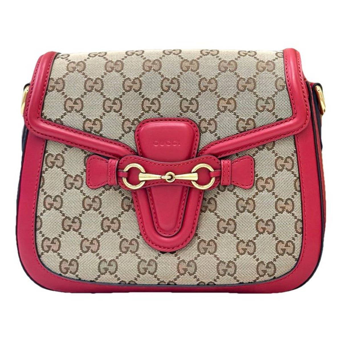 Lady Web leather crossbody bag