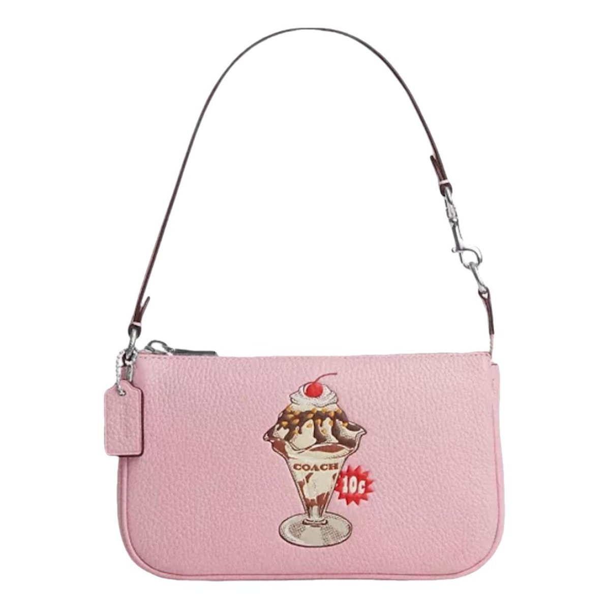 Wristlet nolita 19 leather mini bag