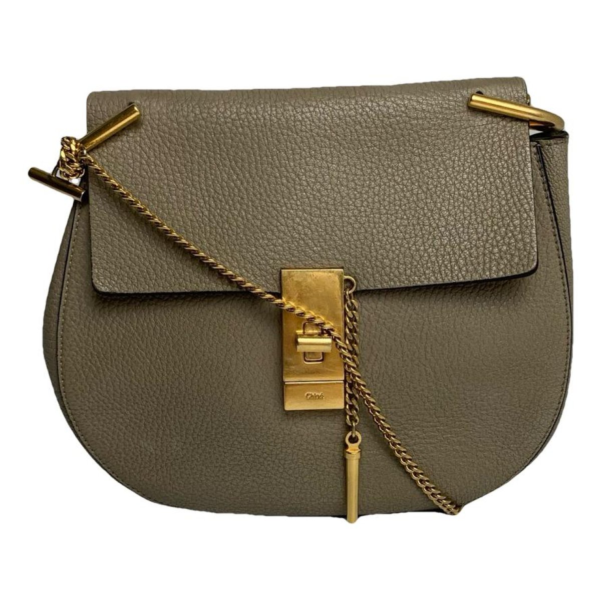 Drew leather crossbody bag